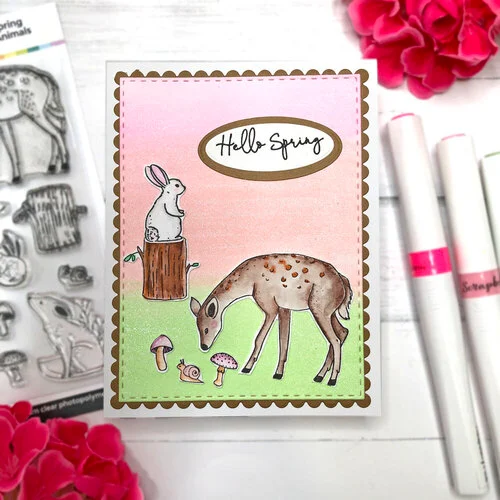 Scrapbook.com - Glitter Brush Marker - Key Lime Green