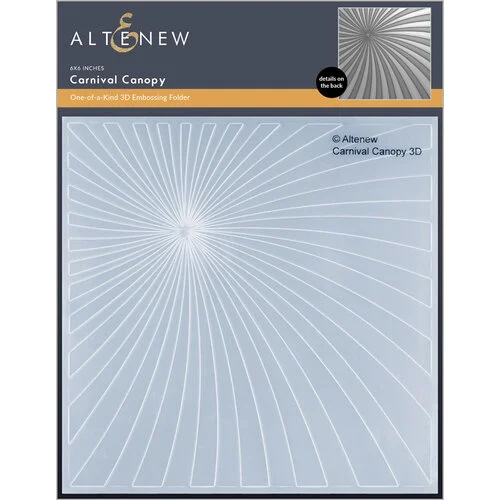 Altenew - Embossing Folder - 3D - Carnival Canopy 1 Altenew - Embossing Folder - 3D - Carnival Canopy