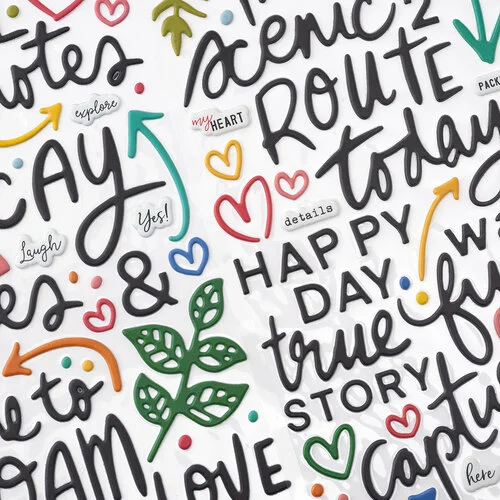 Vicki Boutin - Where To Next Collection - Thickers - Phrase - Travel Notes - Puffy 3 Vicki Boutin - Where To Next Collection - Thickers - Phrase - Travel Notes - Puffy