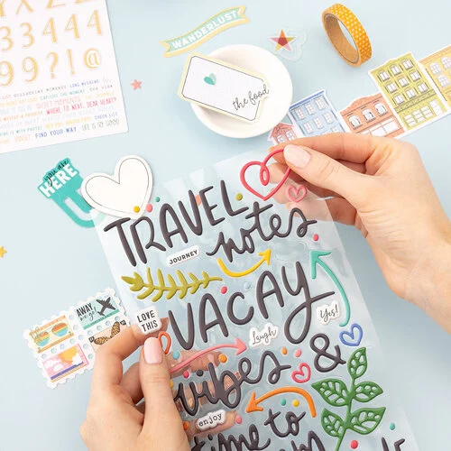 Vicki Boutin - Where To Next Collection - Thickers - Phrase - Travel Notes - Puffy 7 Vicki Boutin - Where To Next Collection - Thickers - Phrase - Travel Notes - Puffy