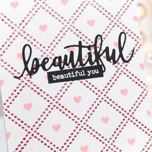 Scrapbook.com - Stencils - Diamond Stitched - 6x8 6 Scrapbook.com - Stencils - Diamond Stitched - 6x8