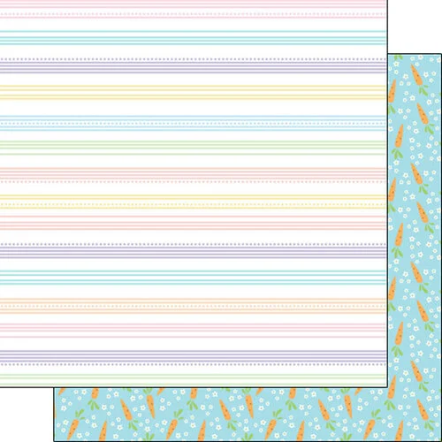 Scrapbook Customs - 12 x 12 Double Sided Paper - Easter 02 - 03 1 Scrapbook Customs - 12 x 12 Double Sided Paper - Easter 02 - 03