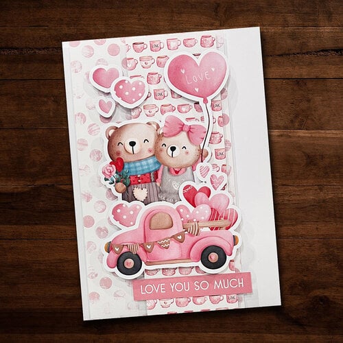 Paper Rose - Cardmaking Kit - Gnomie Hugs
