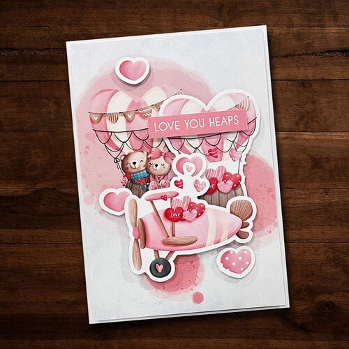 Paper Rose - Cardmaking Kit - Gnomie Hugs