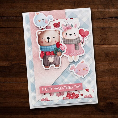 Paper Rose - Cardmaking Kit - Gnomie Hugs