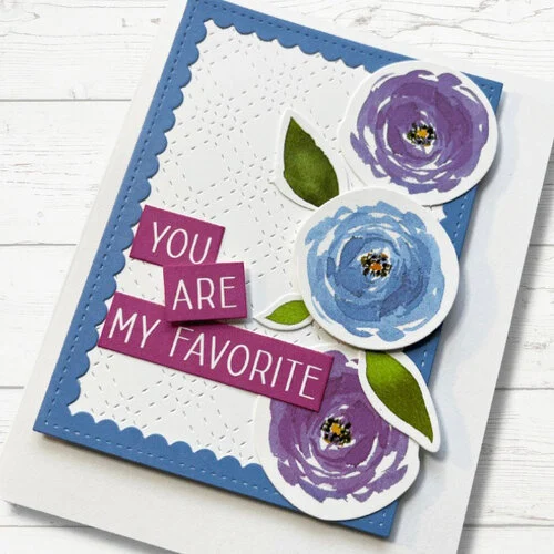 LDRS Creative - Designer Dies - Delicate Stitches Scalloped Rectangle 2 LDRS Creative - Designer Dies - Delicate Stitches Scalloped Rectangle