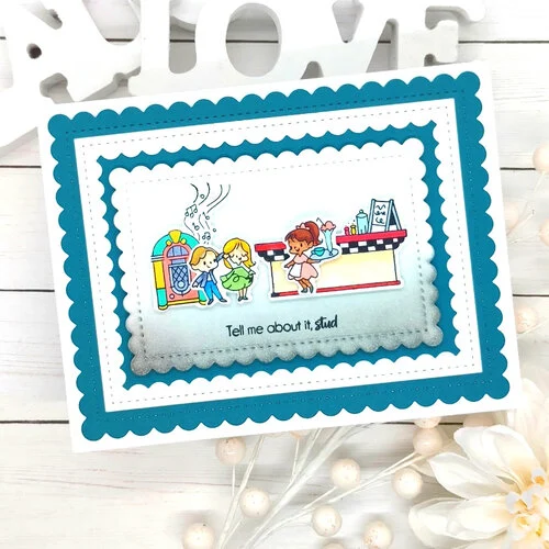 LDRS Creative - Designer Dies - Delicate Stitches Scalloped Rectangle 4 LDRS Creative - Designer Dies - Delicate Stitches Scalloped Rectangle