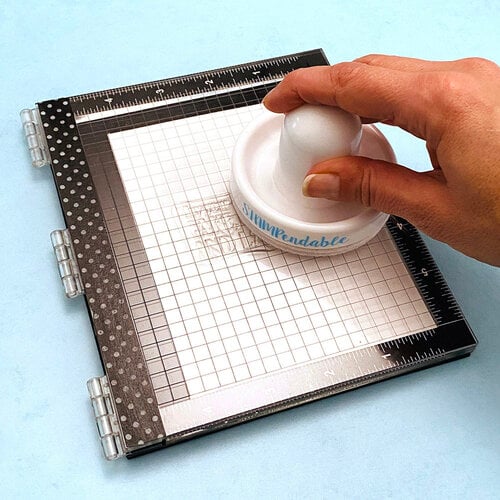 LDRS Creative - Stampendable Stamping Tool - White 4 LDRS Creative - Stampendable Stamping Tool - White