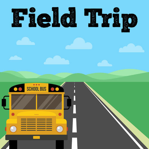 Scrapbook Customs - 12 x 12 Double Sided Paper - Field Trip Bus 2 Scrapbook Customs - 12 x 12 Double Sided Paper - Field Trip Bus