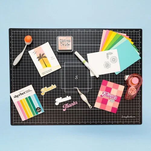 Scrapbook.com - Self-Healing Workspace Mat - Double Sided - Large - 24x18 - Black 2 Scrapbook.com - Self-Healing Workspace Mat - Double Sided - Large - 24x18 - Black