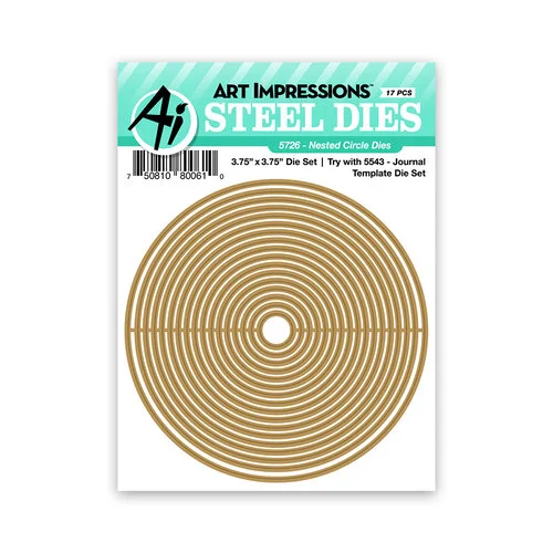 Art Impressions - Steel Dies - Nested Circle 1 Art Impressions - Steel Dies - Nested Circle
