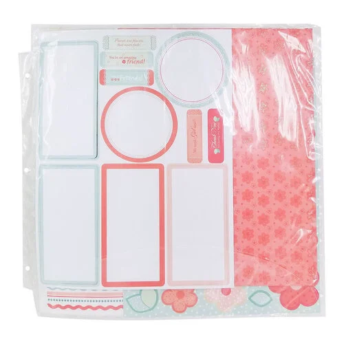 Totally Tiffany - ScrapRack Collection - Double Sided Duo 4 x 1 Storage Page - 10 Pack 4 Totally Tiffany - ScrapRack Collection - Double Sided Duo 4 x 1 Storage Page - 10 Pack