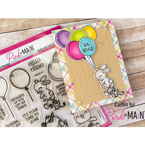 Pink and Main - Enamel Dots - Glitter - All Occasion
