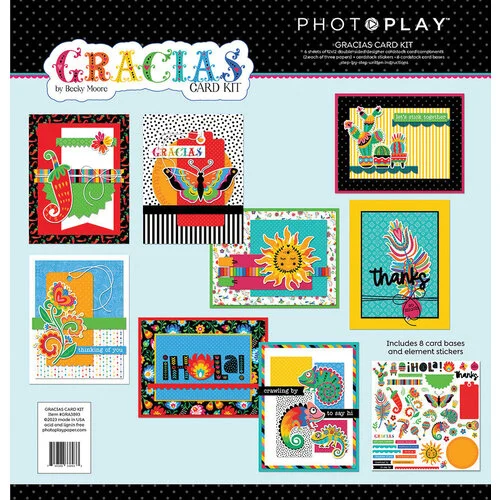 PhotoPlay - Gracias Collection - Card Kit 1 PhotoPlay - Gracias Collection - Card Kit