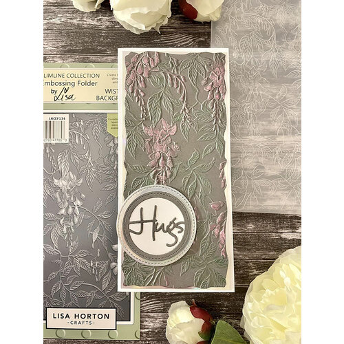 Lisa Horton Crafts - Layering Stencils - Wisteria Background 3 Lisa Horton Crafts - Layering Stencils - Wisteria Background