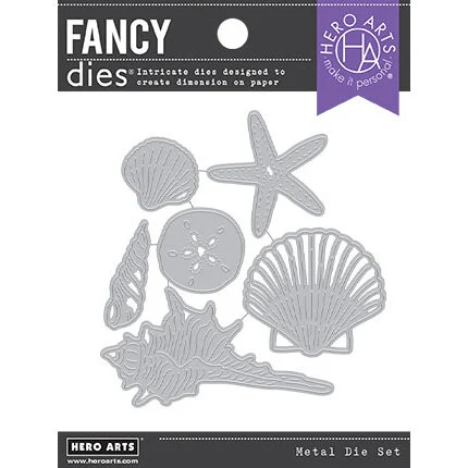 Hero Arts - Fancy Dies - Seashells 1 Hero Arts - Fancy Dies - Seashells