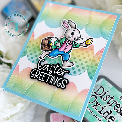 Trinity Stamps - Dies - Vintage Bunny 3 Trinity Stamps - Dies - Vintage Bunny