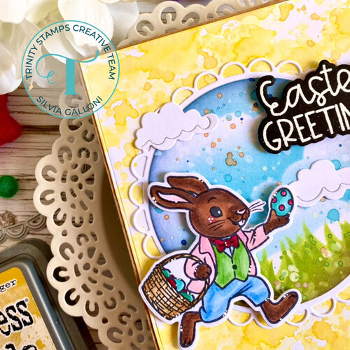 Trinity Stamps - Dies - Vintage Bunny 5 Trinity Stamps - Dies - Vintage Bunny