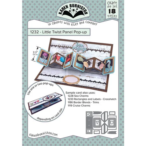 Karen Burniston - Craft Dies - Little Twist Panel Pop Up 1 Karen Burniston - Craft Dies - Little Twist Panel Pop Up