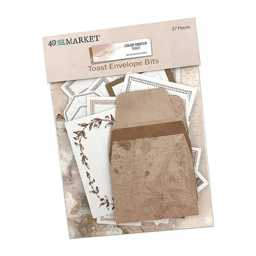 49 and Market - Color Swatch Toast Collection - Envelope Bits