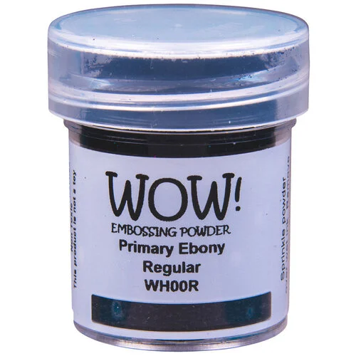 WOW! - Primary Collection - Embossing Powder - Ebony - Regular