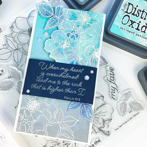 Scrapbook.com - Clear Photopolymer Stamp Set - Comforting Verses 3 Scrapbook.com - Clear Photopolymer Stamp Set - Comforting Verses