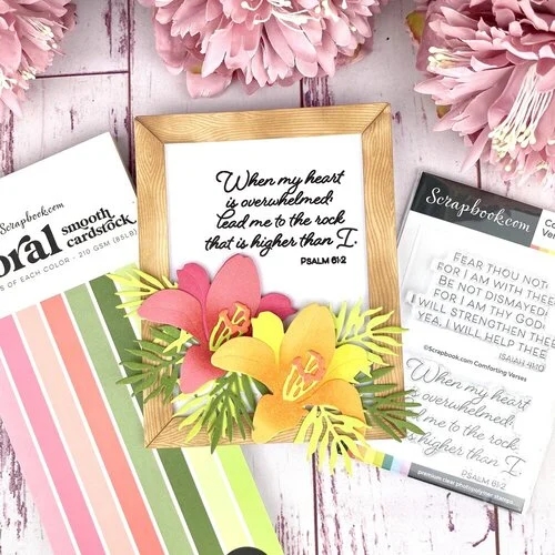 Scrapbook.com - Clear Photopolymer Stamp Set - Comforting Verses 4 Scrapbook.com - Clear Photopolymer Stamp Set - Comforting Verses