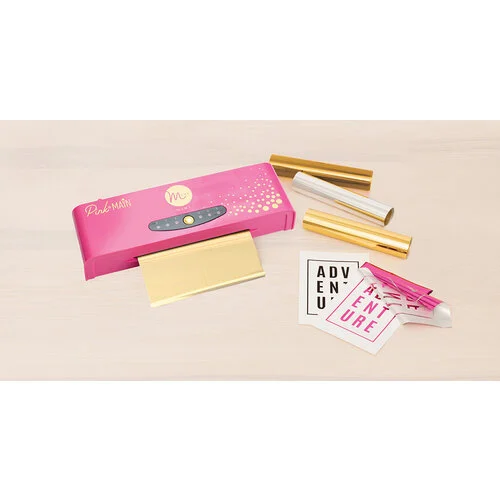 Pink and Main - Cheerfoil Collection - Pink Mini MINC Foiling Machine 1 Pink and Main - Cheerfoil Collection - Pink Mini MINC Foiling Machine