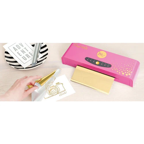 Pink and Main - Cheerfoil Collection - Pink Mini MINC Foiling Machine 2 Pink and Main - Cheerfoil Collection - Pink Mini MINC Foiling Machine