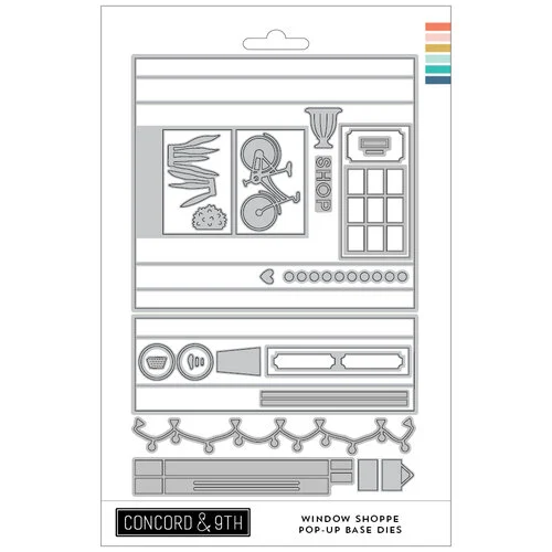 Concord and 9th - Shoppe Collection - Dies - Window Shoppe Pop-Up Base 1 Concord and 9th - Shoppe Collection - Dies - Window Shoppe Pop-Up Base