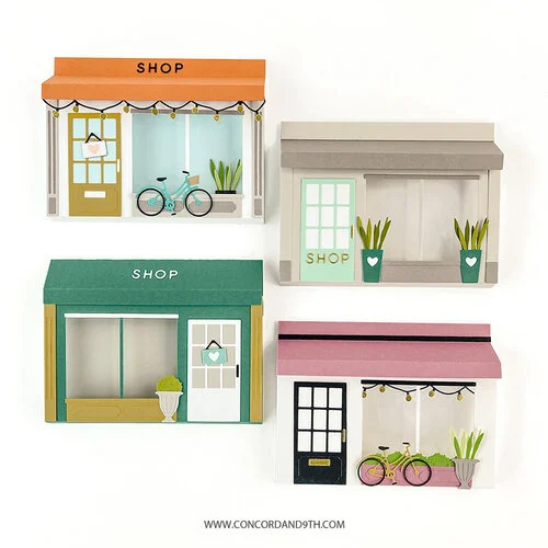 Concord and 9th - Shoppe Collection - Dies - Window Shoppe Pop-Up Base 2 Concord and 9th - Shoppe Collection - Dies - Window Shoppe Pop-Up Base
