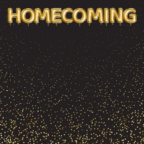Scrapbook Customs - 12 x 12 Double Sided Paper - Homecoming Balloons 2 Scrapbook Customs - 12 x 12 Double Sided Paper - Homecoming Balloons
