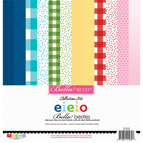 Bella Blvd - EIEIO Collection - 12 x 12 Bella Besties Kit 1 Bella Blvd - EIEIO Collection - 12 x 12 Bella Besties Kit