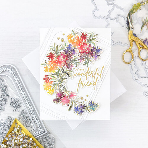 Pinkfresh Studio - Dies - Rainbow Daises 4 Pinkfresh Studio - Dies - Rainbow Daises