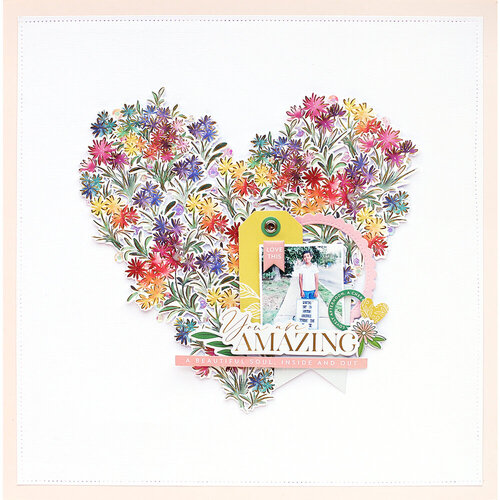 Pinkfresh Studio - Dies - Rainbow Daises 6 Pinkfresh Studio - Dies - Rainbow Daises