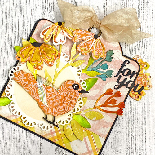 Elizabeth Craft Designs - Everythings Blooming Collection - Dies - Stemmed Flowers