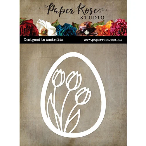 Paper Rose - Dies - Tulip Egg 1 Paper Rose - Dies - Tulip Egg
