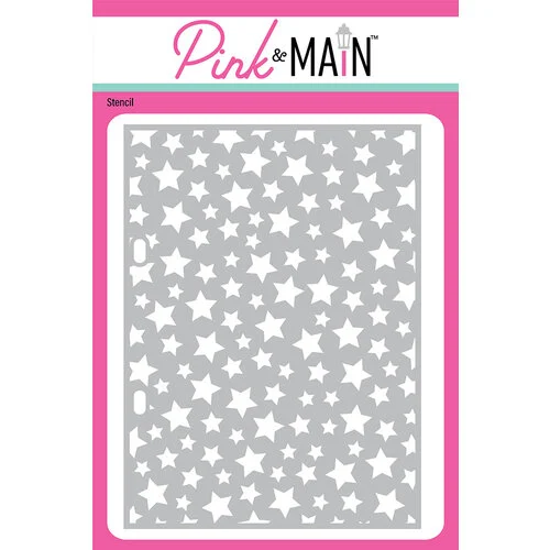 Pink and Main - Stencils - Scattered Stars