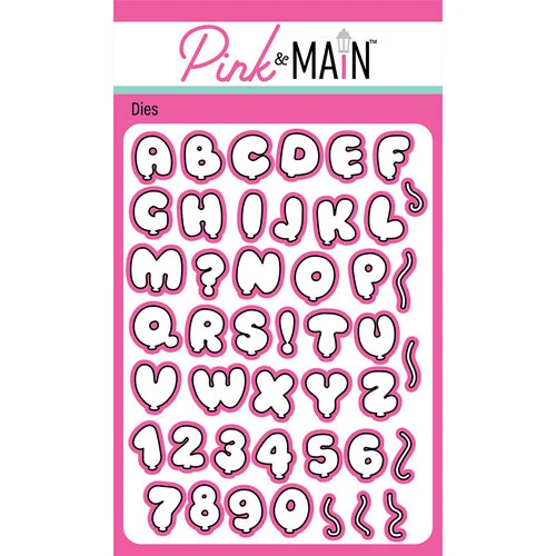 Pink and Main - Dies - Balloon Alpha 1 Pink and Main - Dies - Balloon Alpha