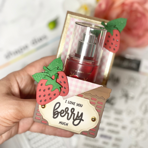 Scrapbook.com - Berry Sweet Bundle - Dies, Stamps, Paper