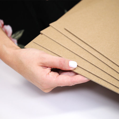Scrapbook.com - 12 x 12 Chipboard - 2X Heavy - 85pt - Natural - One Sheet 3 Scrapbook.com - 12 x 12 Chipboard - 2X Heavy - 85pt - Natural - One Sheet