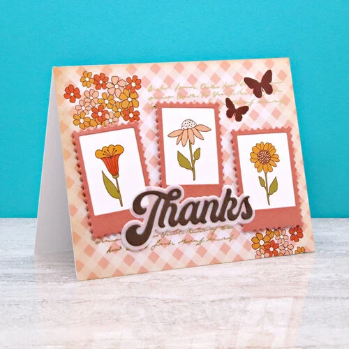 Scrapbook.com - Retro Garden - Rub-On Transfers - 6x8 - 2 Sheets 6 Scrapbook.com - Retro Garden - Rub-On Transfers - 6x8 - 2 Sheets