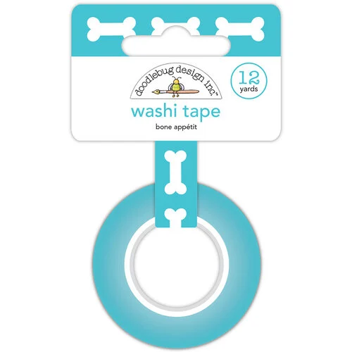 Doodlebug Design - Doggone Cute Collection - Washi Tape - Bone Appetit 1 Doodlebug Design - Doggone Cute Collection - Washi Tape - Bone Appetit