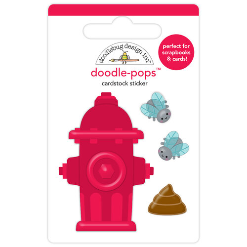 Doodlebug Design - Doggone Cute Collection - Stickers - Doodle-Pops - Rest Stop 1 Doodlebug Design - Doggone Cute Collection - Stickers - Doodle-Pops - Rest Stop