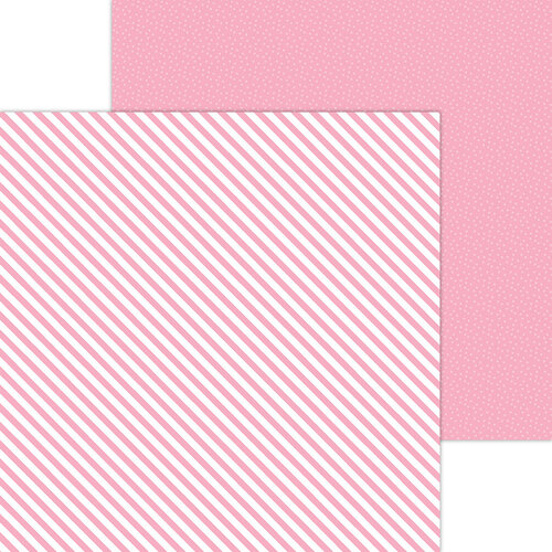 Doodlebug Design - Monochromatic Collection - 12 x 12 Double Sided Paper - Cupcake Candy Stripe 1 Doodlebug Design - Monochromatic Collection - 12 x 12 Double Sided Paper - Cupcake Candy Stripe