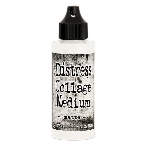 Ranger Ink - Tim Holtz - Distress Collage Medium Matte - 2 Ounces 1 Ranger Ink - Tim Holtz - Distress Collage Medium Matte - 2 Ounces