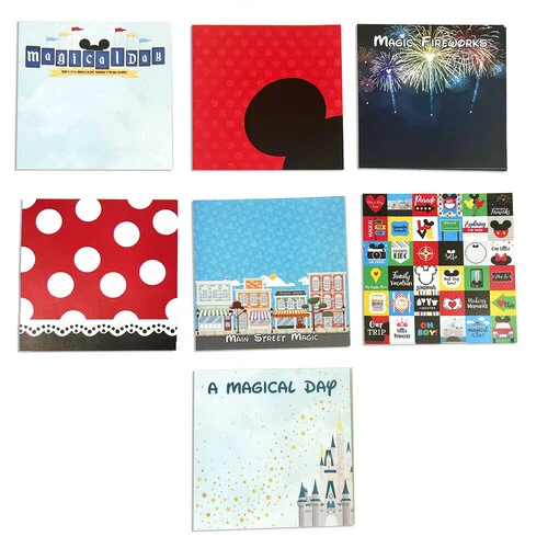 Scrapbook Customs - Magical Collection - 6 x 6 Paper Pack - Magical 02 16 Scrapbook Customs - Magical Collection - 6 x 6 Paper Pack - Magical 02