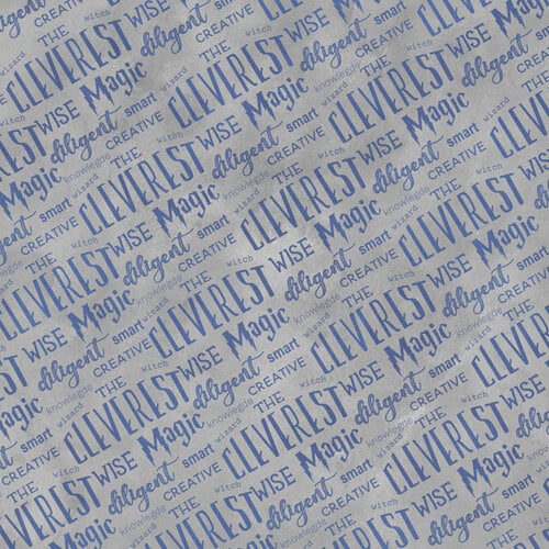 Scrapbook Customs - Wizard Collection - 12 x 12 Paper Pack - Blue and Silver 5 Scrapbook Customs - Wizard Collection - 12 x 12 Paper Pack - Blue and Silver