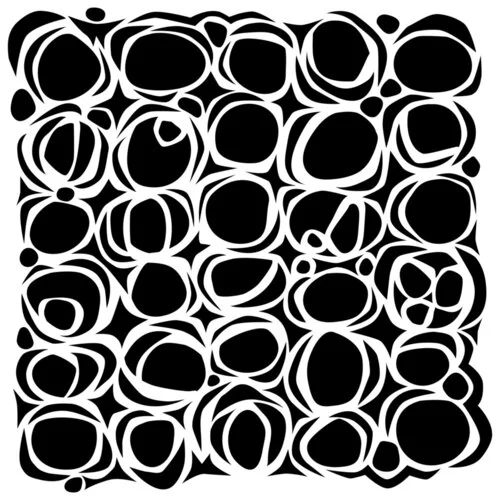 The Crafter's Workshop - 6 x 6 Stencil - Circles Nested 1 The Crafter's Workshop - 6 x 6 Stencil - Circles Nested