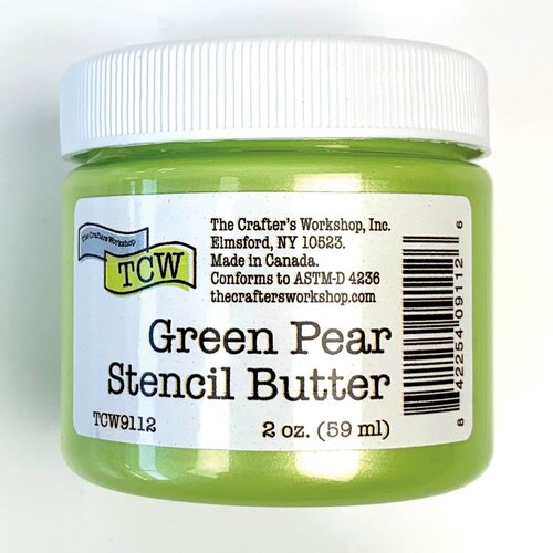 The Crafter's Workshop - Stencil Butter - Green Pear